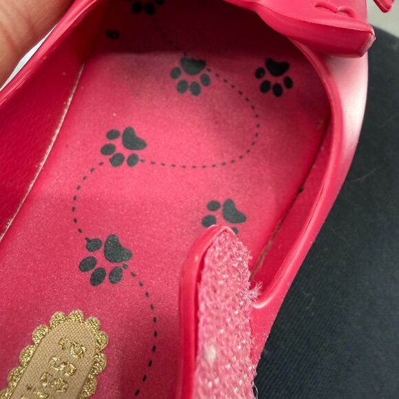 Mini Melissa Ultragirl II shoes 6 Cheshire Cat toddler youth slip on mary jane - Picture 5 of 8